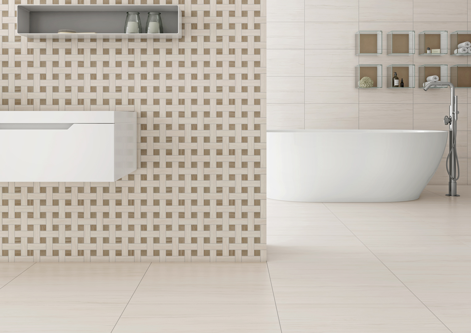 Marmo Acero Perlato Bianco